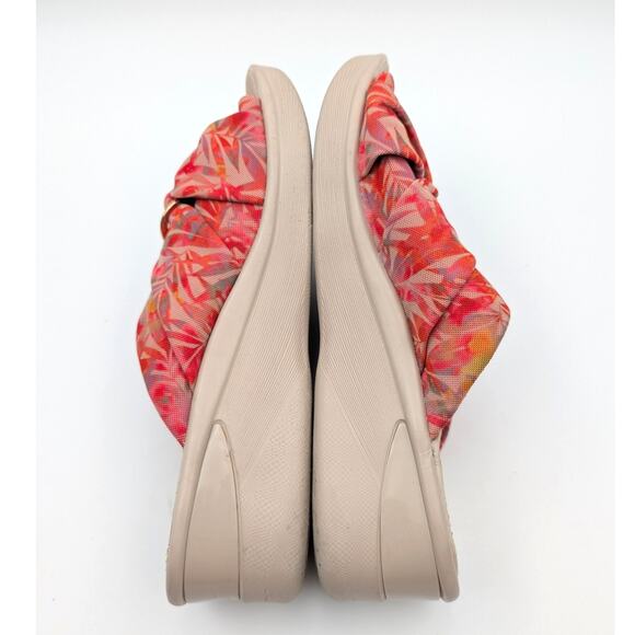 LifeStride Serenade Slide Sandals Ring Hardware Women's Coral Size US10M EU41 - Picture 5 of 10